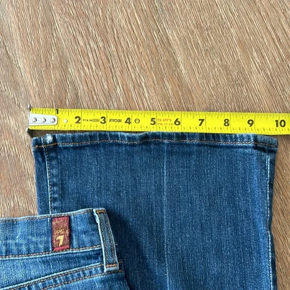 7 For All Mankind Bootcut Jeans, Size 28 - Picture 12 of 12
